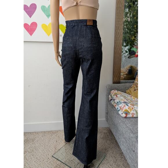 romeo & juliet couture y2k high waisted flare jeans 6 - Picture 5 of 10